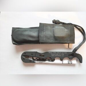 Ontario Knife Co OK Rescue Tool Model 1 Strap Cutter NSN 4240-01-547-5933 NWOT